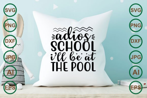 Adios School, I'll Be at the Pool: A Fun Summer Design