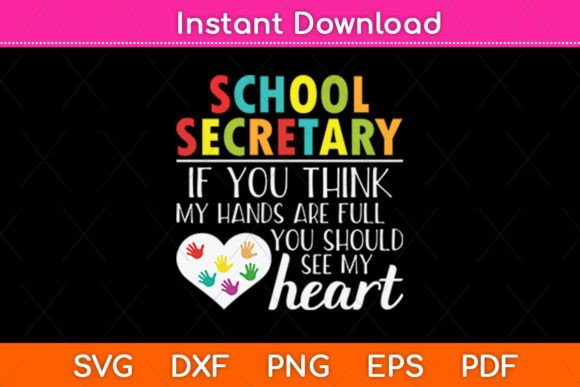 Charming School Secretary Cute Office Clerk