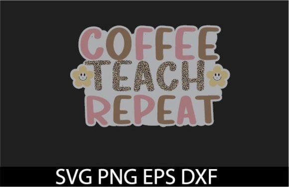 Coffee Teach Repeat: A Teacher's Delight in Embroidery