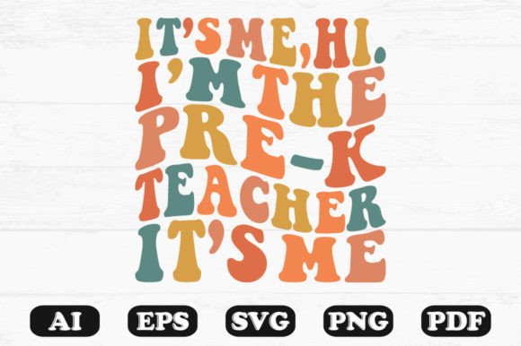 It’s Me Hi I’m the Pre-k Teacher: A Retro Embroidery Gem