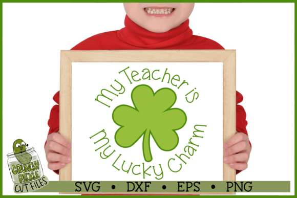 My Teacher is My Lucky Charm SVG: A Closer Look