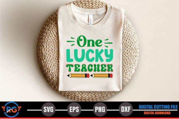 One Lucky Teacher – St. Patrick's Day Embroidery
