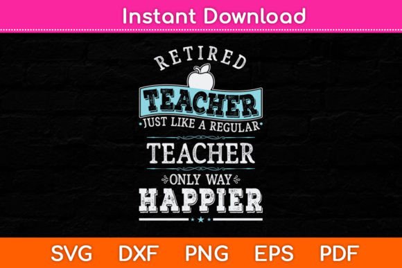 Retired Teacher: Happy and Relaxed in Design