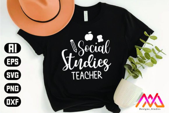 Social Studies Teacher T-Shirt Design