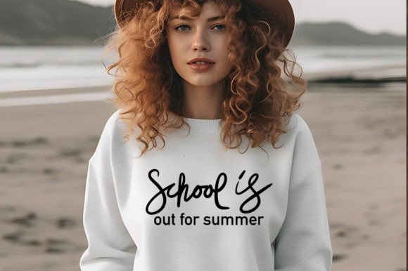 Summer Fun Awaits: School is out for Summer SVG