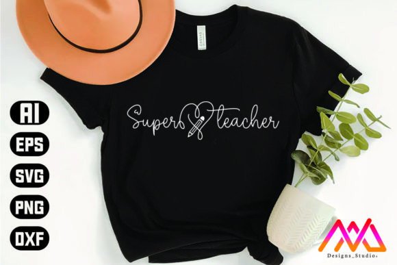 Super Teacher T Shirt Design: A Versatile Embroidery Gem