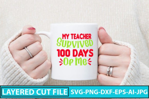 Surviving 100 Days: A Teacher's Triumph in SVG