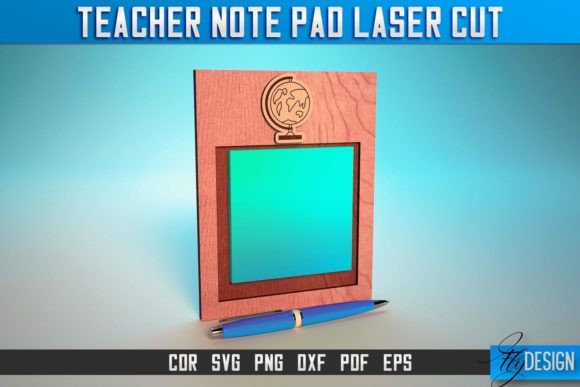 Teacher Note Pad Laser Cut SVG: A Crafty Addition
