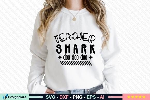 Teacher Shark Doo Doo Doo SVG: A Fun and Versatile Design